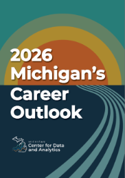 Michigan's Career Outlook through 2034 report cover.